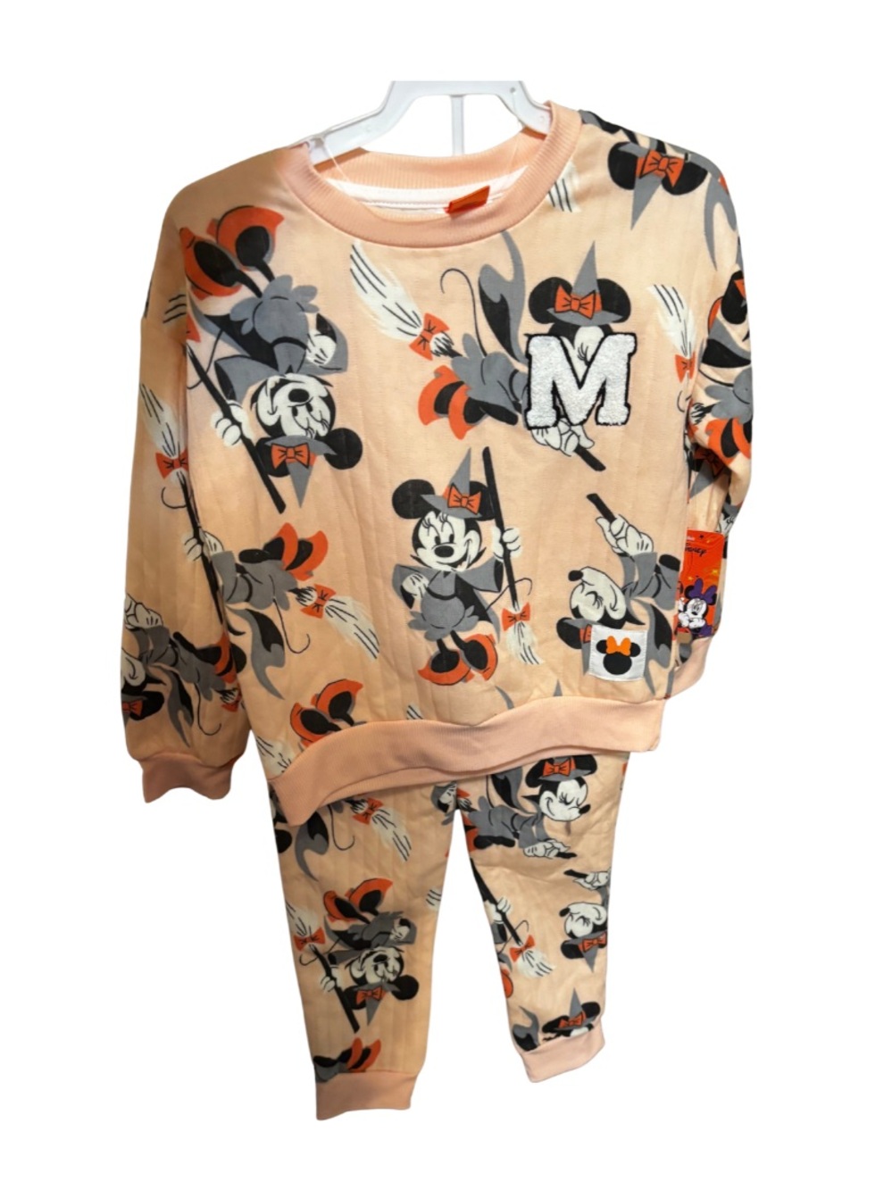 Minnie Mouse Sweatshirt and Pants Set Halloween Theme! Size 6